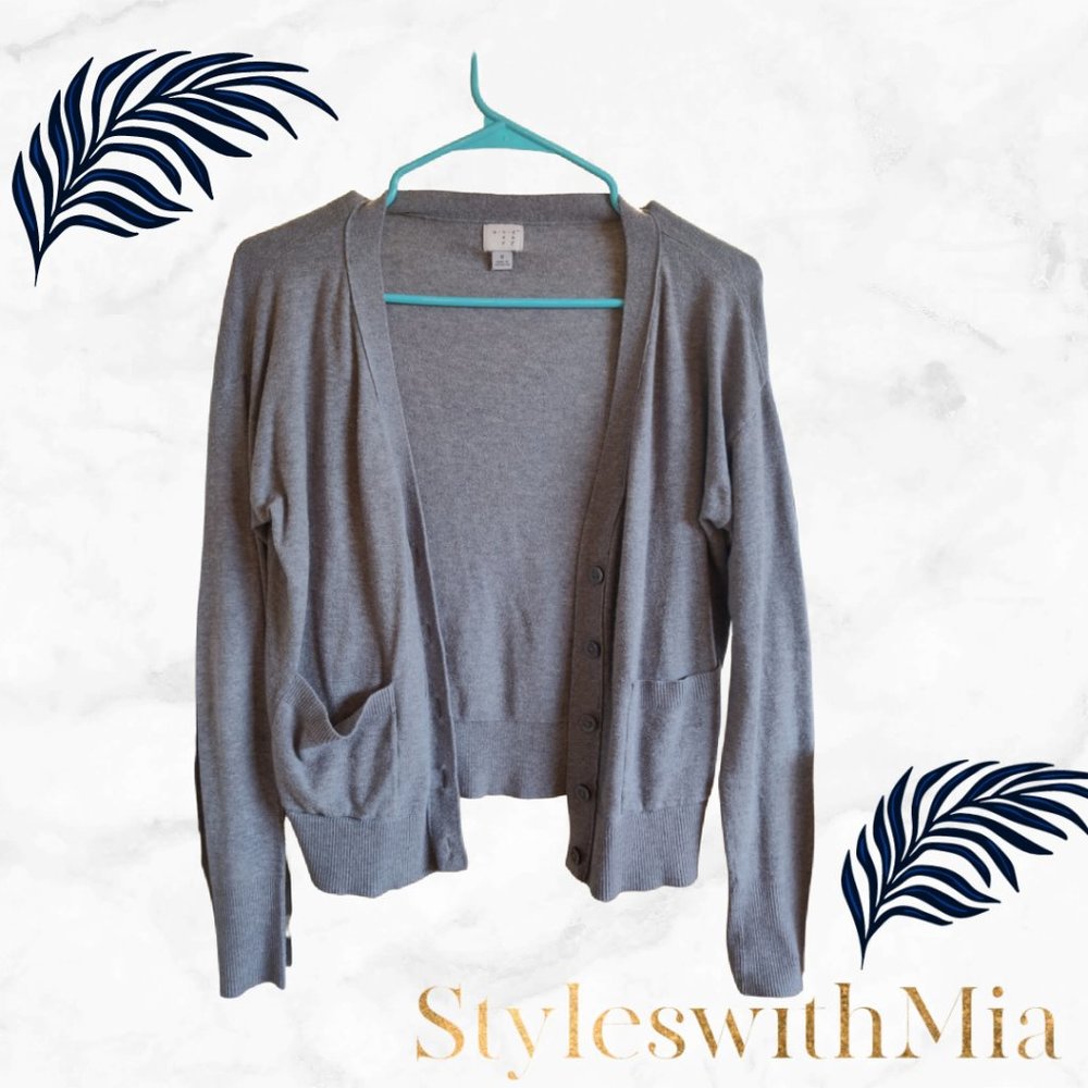 Grey Cardigan (Work Wear / Casual Wear)